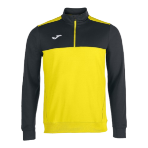 SUDADERA HOMBRE WINNER AMARILLO NEGRO